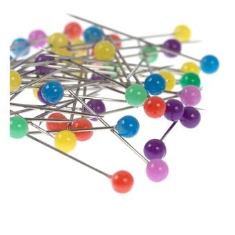 Valuecrafts Plastic Head Pins 60 Pack image number 2