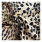 Leopard Velboa Fur Fabric by the Metre image number 1