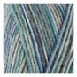 James C Brett Aqua Grey Mix Stonewash DK Yarn 100g image number 2