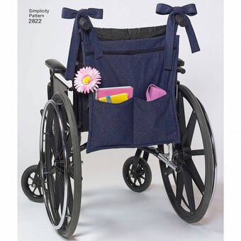Simplicity Wheelchair and Walker Accessory Sewing Pattern 2822 image number 5