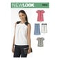 New Look Women's Tops Sewing Pattern 6344 image number 1