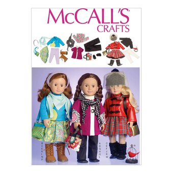 McCall’s Doll Clothes Sewing Pattern M7006
