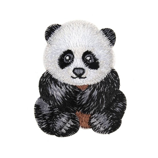 Trimits Panda Iron-On Motif image number 2