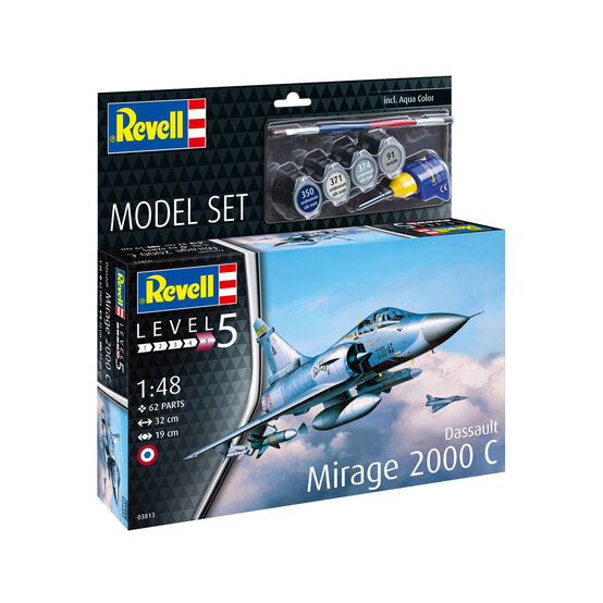 Revell Dassault Mirage 2000C Model Set 1:48 image number 1