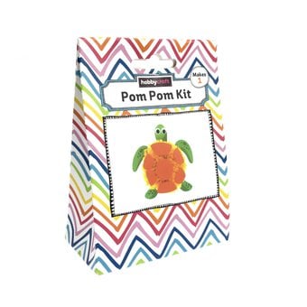 Tortoise Pom Pom Kit