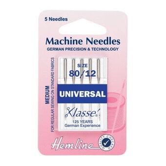 Hemline Size 80 Machine Needle 5 Pack