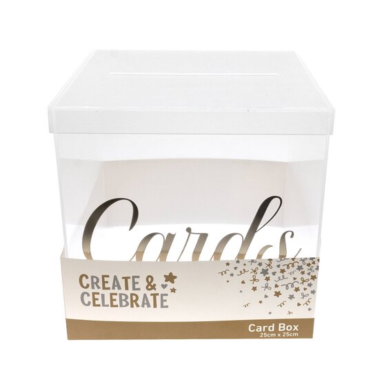 Create & Celebrate Acrylic Card Box image number 3