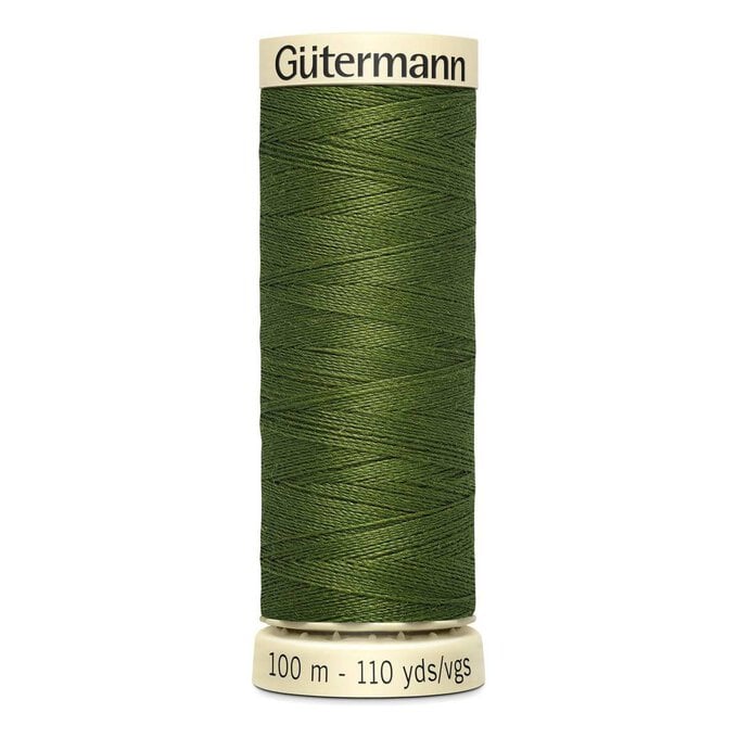 Gutermann Green Sew All Thread 100m (585) image number 1
