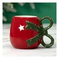 Christmas Bow Ceramic Mug  image number 1