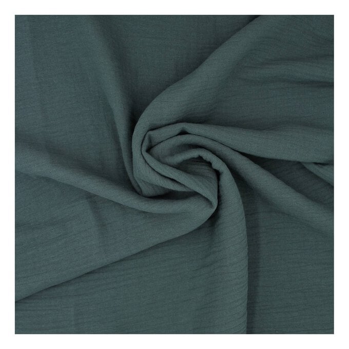 Sage Double Gauze Fabric by the Metre image number 1