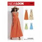 New Look Women’s Dress Sewing Pattern 6491 image number 1