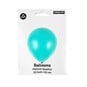 Turquoise Latex Balloons 10 Pack image number 3