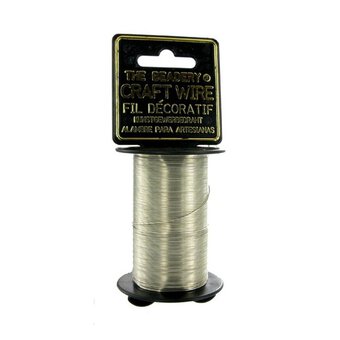 The Beadery Silver Craft Wire 22m