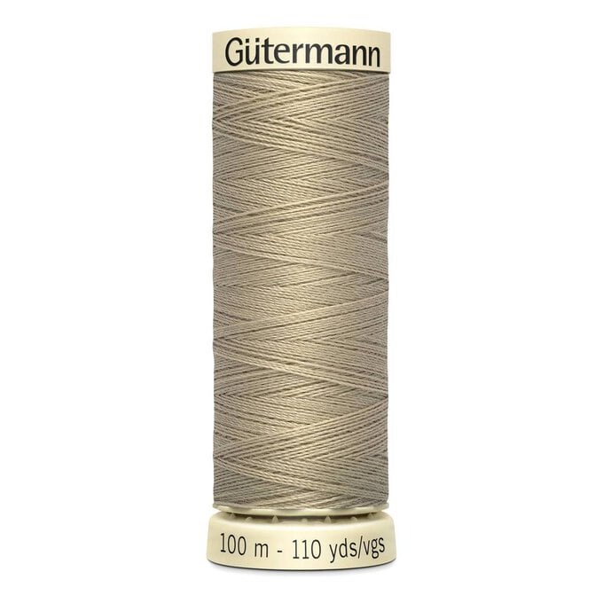 Gutermann Beige Sew All Thread 100m (131) image number 1