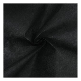 Black Medium Weight Interfacing Fabric by the Metre 