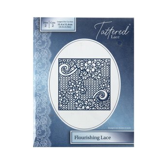 Tattered Lace Flourishing Lace Die Set 2 Pieces