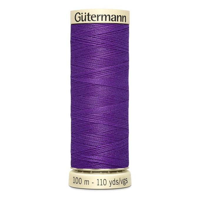 Gutermann Purple Sew All Thread 100m (392) image number 1