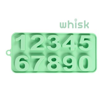 Whisk Large Numbers Silicone Candy Mould 10 Wells