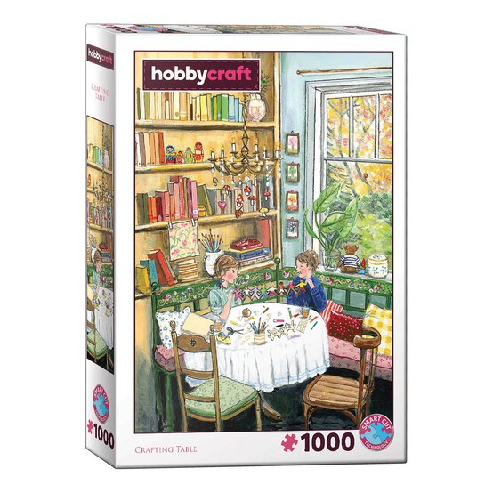 Crafting Table Jigsaw Puzzle 1000 Pieces image number 1