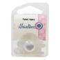 Hemline White Basic Dome Button 5 Pack image number 2