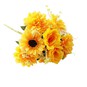 Yellow Dahlia Gerbera Bouquet 43cm image number 3