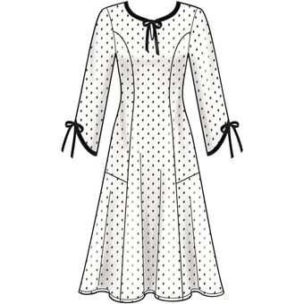New Look Women’s Dress Sewing Pattern N6635 image number 4
