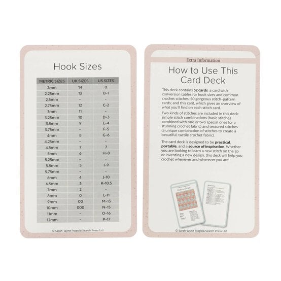 Bella Coco&rsquo;s Crochet Stitch Card Deck image number 3