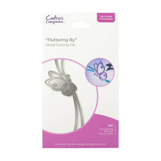 Gemini Fluttering By Metal Cutting Die 15.5cm x 5.6cm image number 1