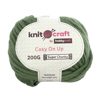 Knitcraft Sage Marl Cosy On Up Yarn 200g