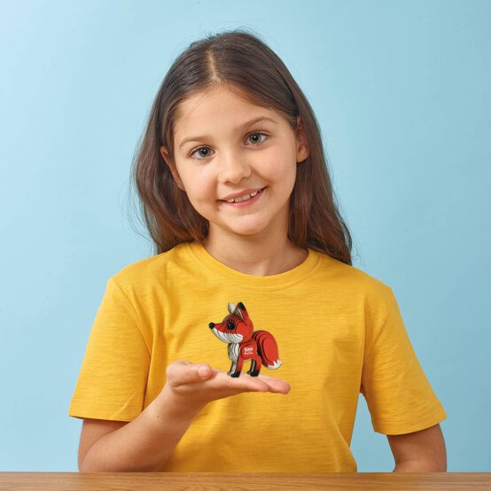 Eugy 3D Red Fox Model image number 5