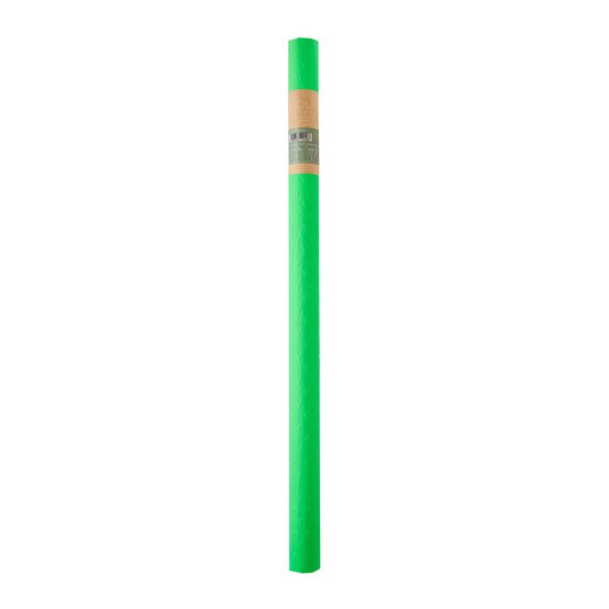 Neon Green Star Gift Wrap 70cm x 2m image number 1