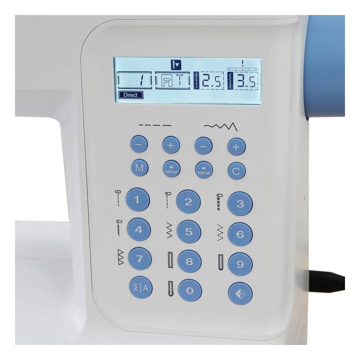 Silver 197 Computerised Sewing Machine Hobbycraft