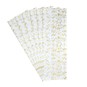 Gold and Silver Spot Printed Tissue Paper 50cm x 70cm 6 Pack image number 1