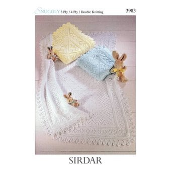 Sirdar Snuggly Baby Blanket Digital Pattern 3983