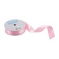 Trimits Pink Double-Faced Satin Ribbon by the Metre 25mm image number 1