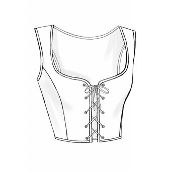 Butterick Women’s Corset Sewing Pattern B4669 (14-20) image number 3