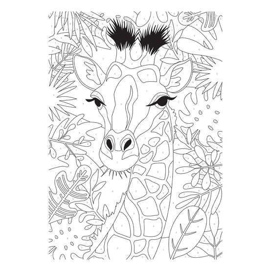 Giraffe Paint by Numbers image number 3