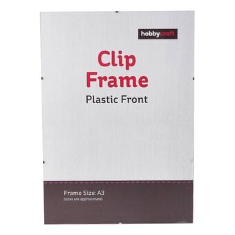 Plastic Clip Frame A3