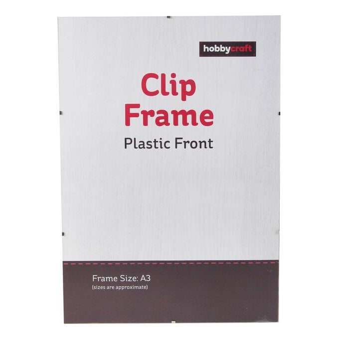 Plastic Clip Frame A3 image number 1