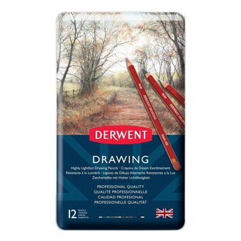 Derwent Drawing Pencils 12 Pack