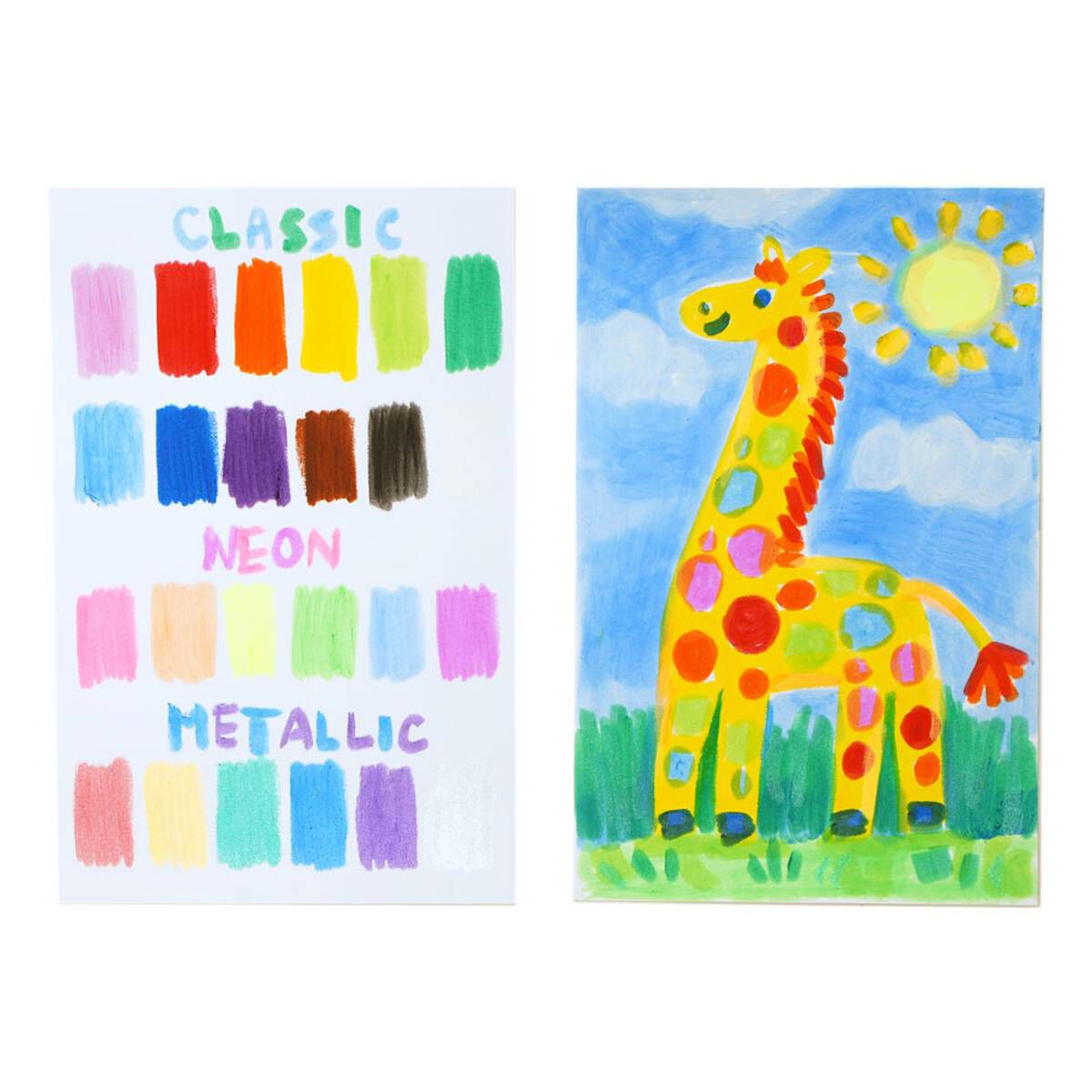 Chunkies Paint Sticks Variety Pack 24 Pieces Hobbycraft