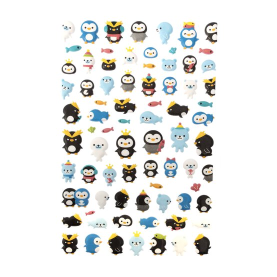 Penguin Puffy Stickers image number 1