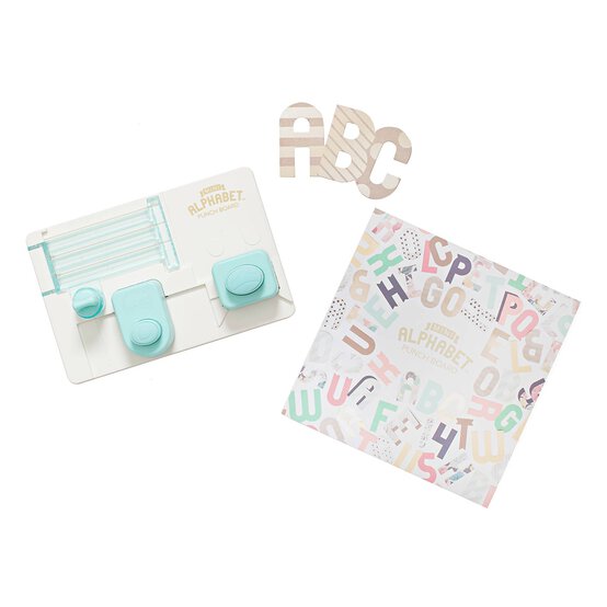 We R Makers Mini Alphabet Punch Board image number 4