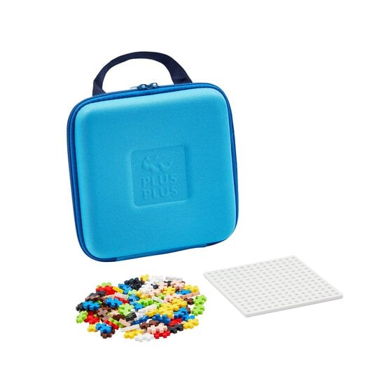 Plus-Plus Blue Travel Case Set 100 Pieces image number 4