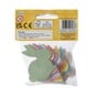 Multicolour Wooden Sitting Bunnies 12 Pack image number 4