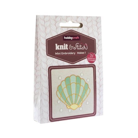 Mini Shell Embroidery Kit image number 1