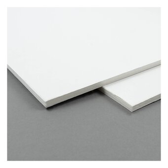 West Design White Foam Board A4 5 Pack image number 2