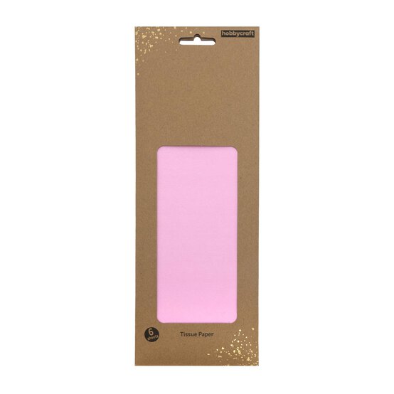 Pink Tissue Paper 50cm x 75cm 6 Pack image number 3