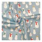 Snowman Cotton Fabric by the Metre image number 1