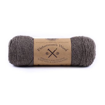 Lion Brand Brown Heather Fishermen’s Wool 227g 